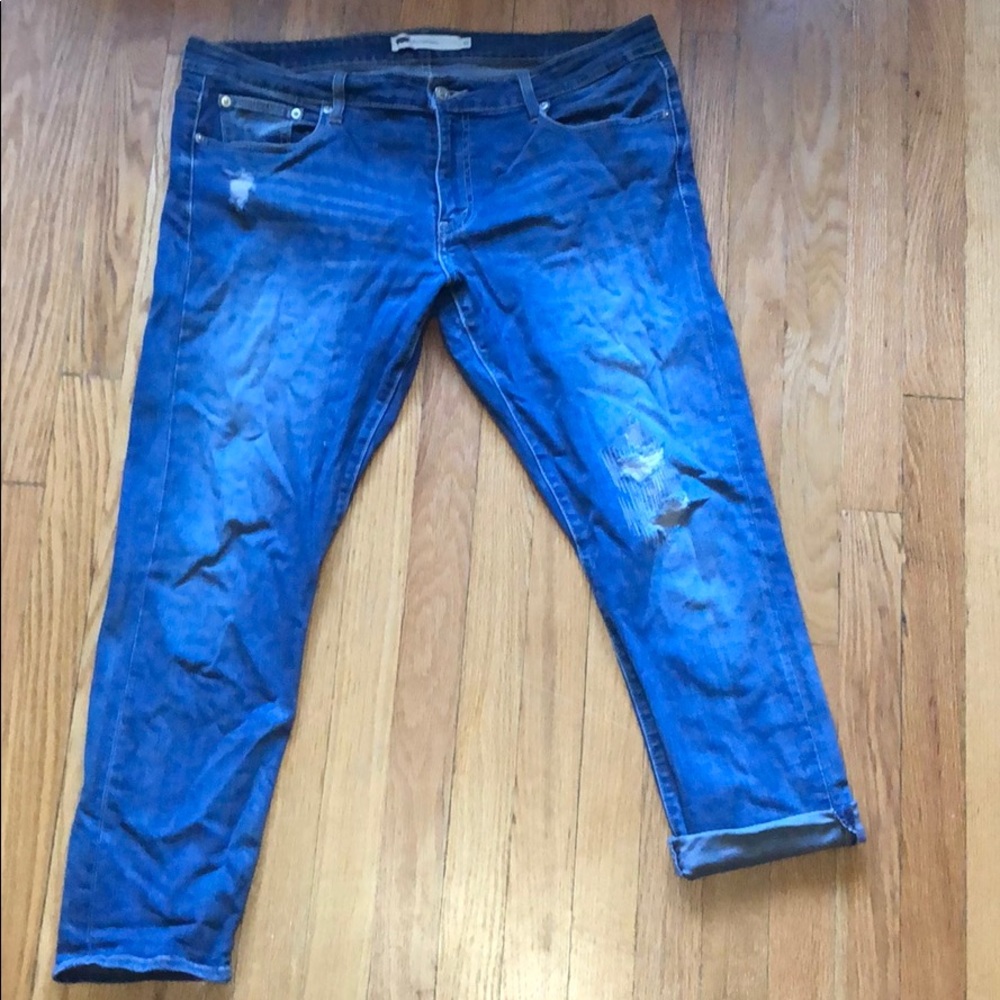 Boyfriend skinny jeans